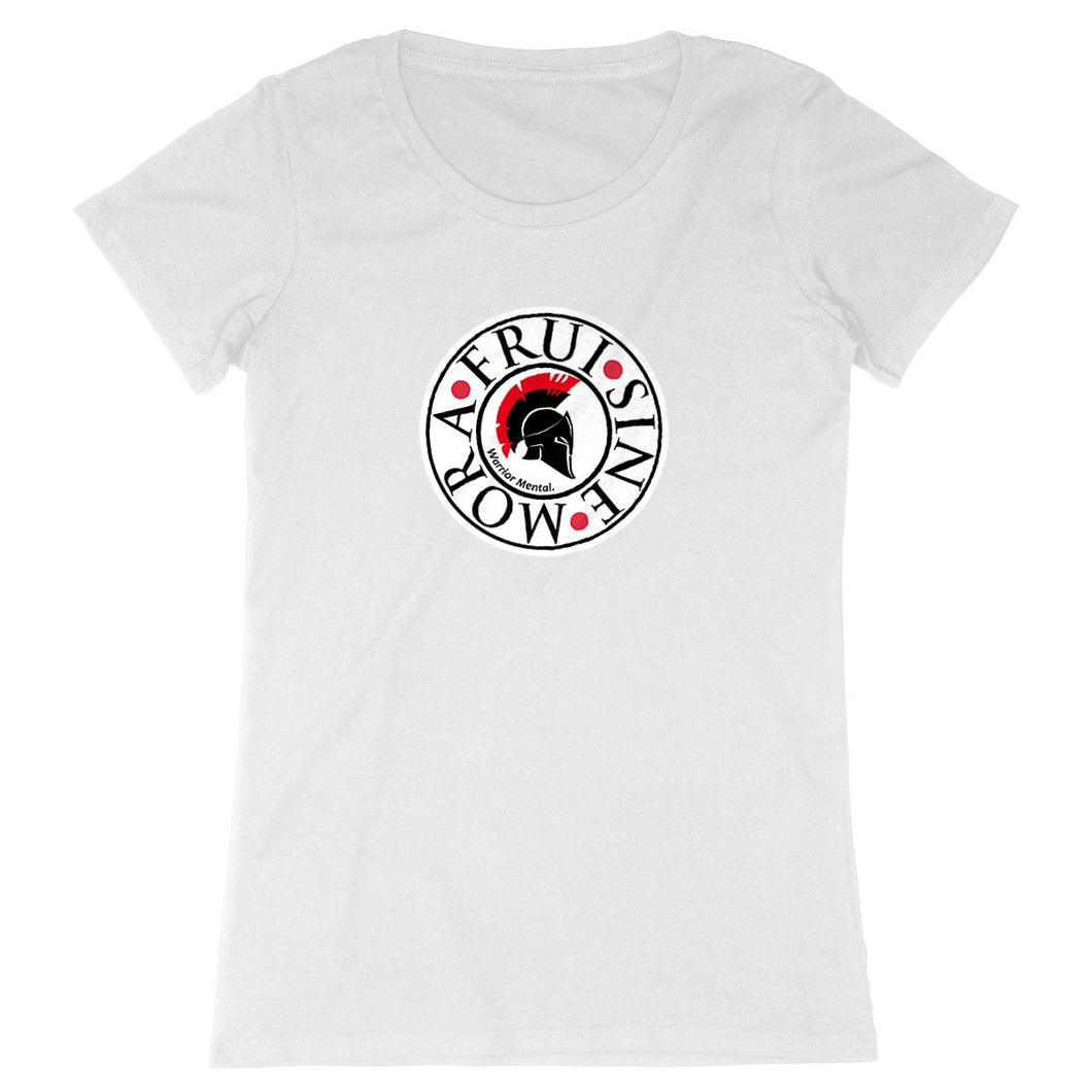 T-shirt Femme 100% Coton BIO EXPRESSER Casque 2CRN - FRUI SINE MORA