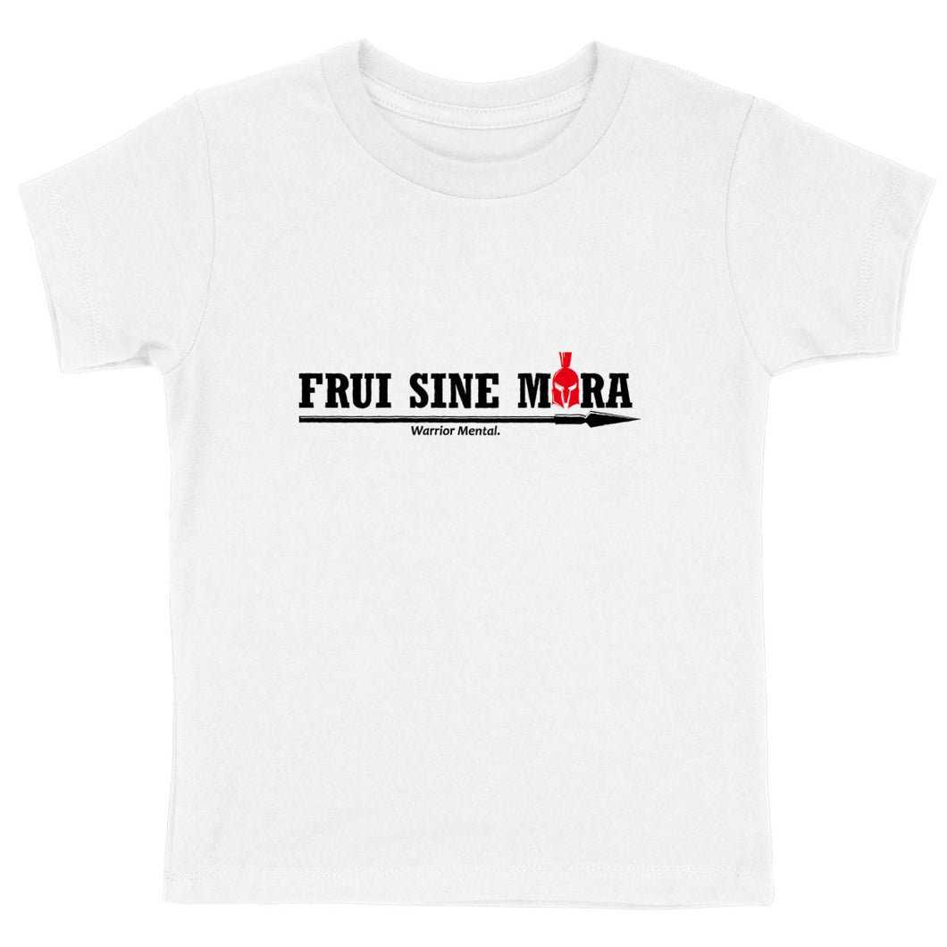 T-shirt Enfant Coton bio MINI CREATOR Lance Noire CR - FRUI SINE MORA