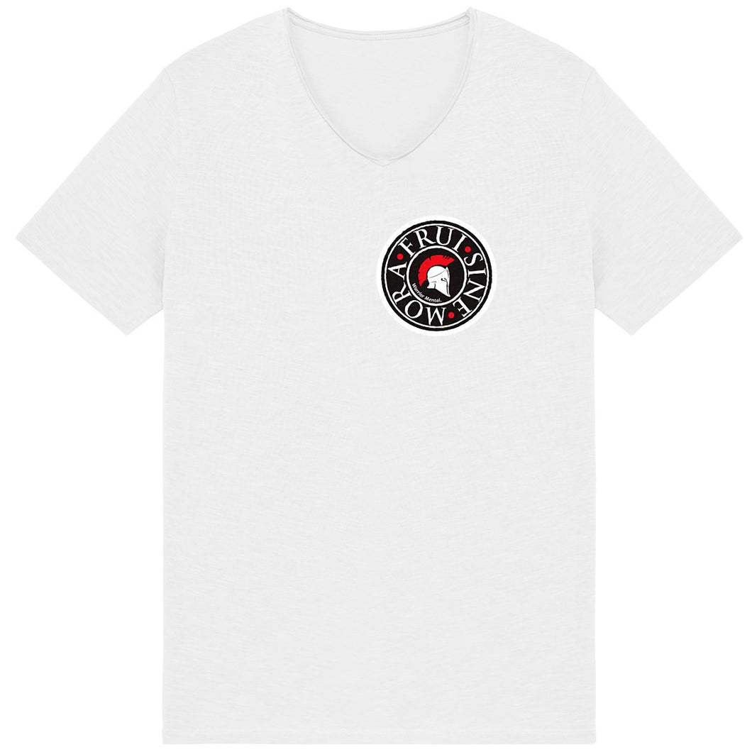 IMAGINER T-shirt Unisexe Aspect Vieilli La Pièce CR 3PR Coeur - FRUI SINE MORA