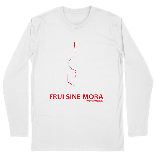SHUFFLER T-shirt homme manches longues Lignes Rouges - FRUI SINE MORA
