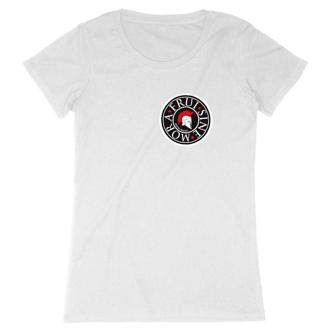T-shirt Femme 100% Coton BIO EXPRESSER La Pièce CR 3PR Coeur - FRUI SINE MORA