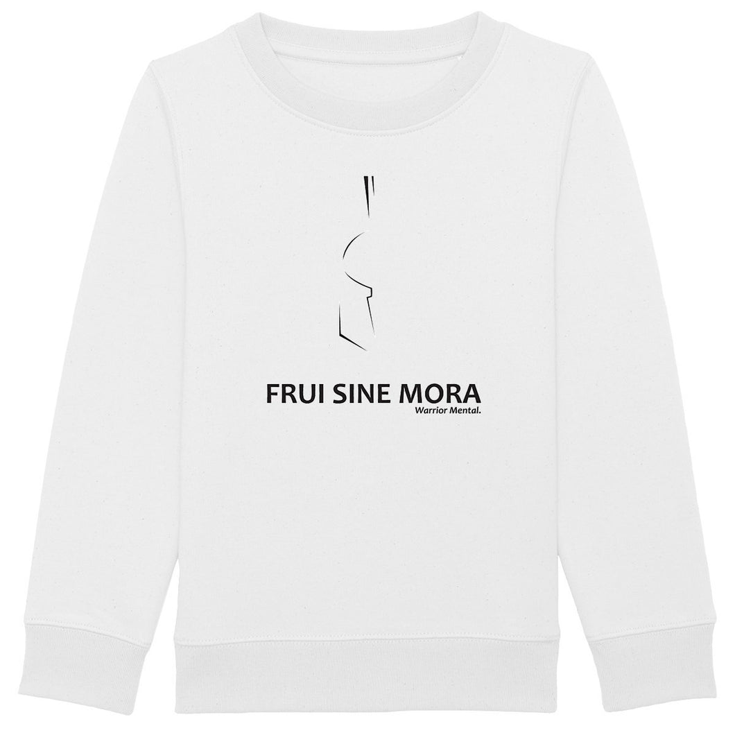 Sweat-shirt Enfant Bio MINI CHANGER FSM Lignes Noires - FRUI SINE MORA