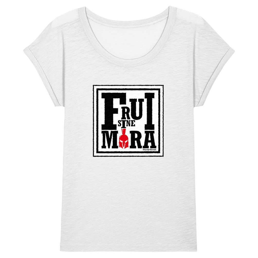 ROUNDER T-shirt Slub Femme Night On Day - FRUI SINE MORA