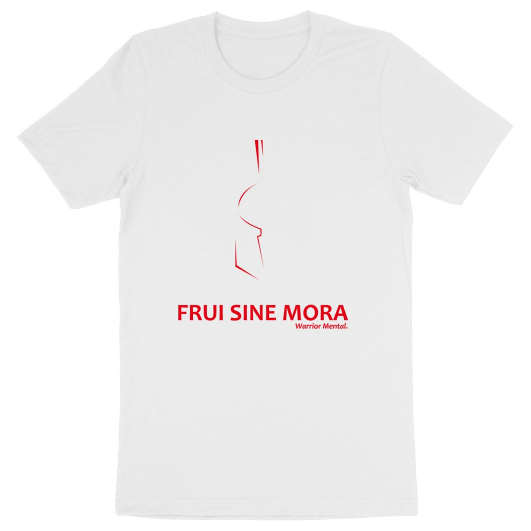 T-shirt Unisexe Coton BIO CREATOR Lignes Rouges - FRUI SINE MORA