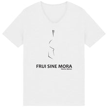 Load image into Gallery viewer, IMAGINER T-shirt Unisexe Aspect Vieilli FSM Lignes Noires - FRUI SINE MORA
