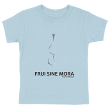 Charger l&#39;image dans la galerie, T-shirt Enfant Coton bio MINI CREATOR FSM Lignes Noires - FRUI SINE MORA
