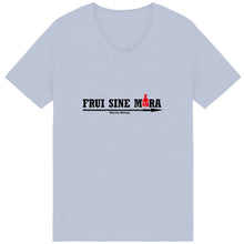 Load image into Gallery viewer, IMAGINER T-shirt Unisexe Aspect Vieilli Lance Noire CR - FRUI SINE MORA
