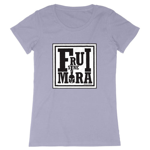 T-shirt Femme 100% Coton BIO EXPRESSER FSM Cadre BW - FRUI SINE MORA