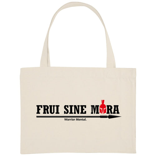 Shopping bag Coton Bio Lance Noire CR - FRUI SINE MORA