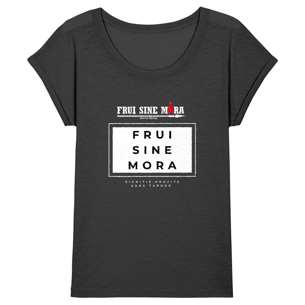 T-shirt Femme FRUI SINE MORA/ROUNDER Black Pearl