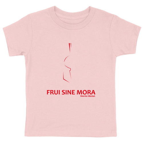 T-shirt Enfant Coton bio MINI CREATOR Lignes Rouges - FRUI SINE MORA