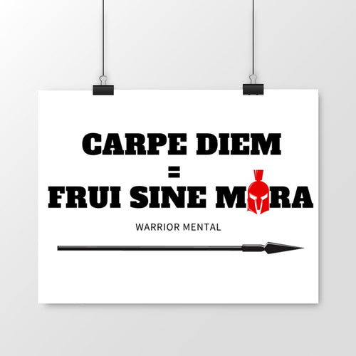 Poster Premium Horizontal FSM Carpe Diem