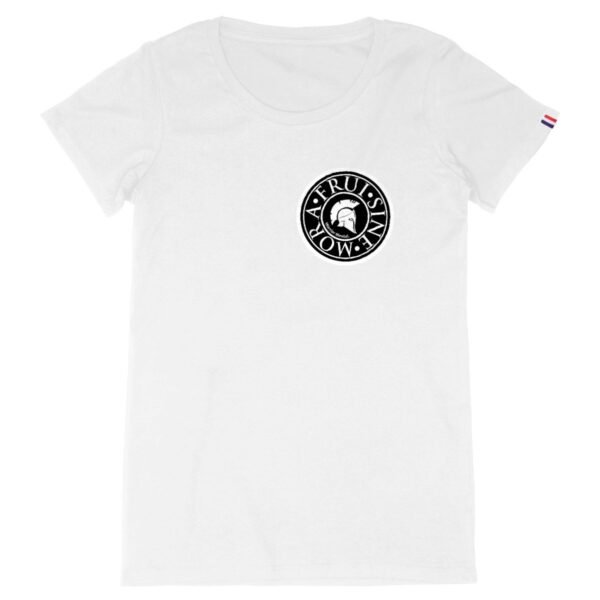 T-shirt Femme Made in France 100% Coton BIO La Pièce Gamma Coeur - FRUI SINE MORA