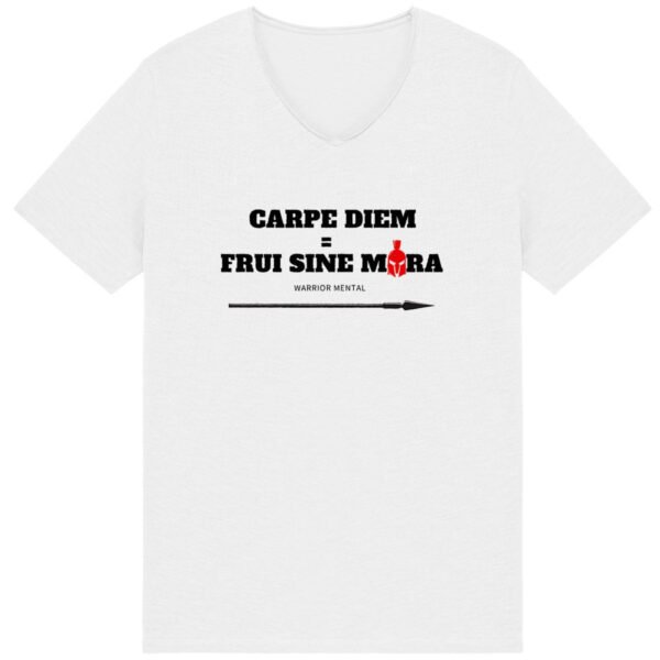 IMAGINER T-shirt Unisexe Aspect Vieilli FSM Carpe Diem - FRUI SINE MORA