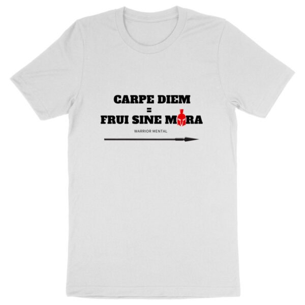 T-shirt Homme Col rond 100% Coton BIO TM042 FSM Carpe Diem - FRUI SINE MORA
