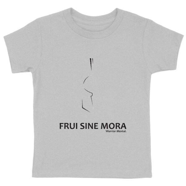 T-shirt Enfant Coton bio MINI CREATOR FSM Lignes Noires - FRUI SINE MORA