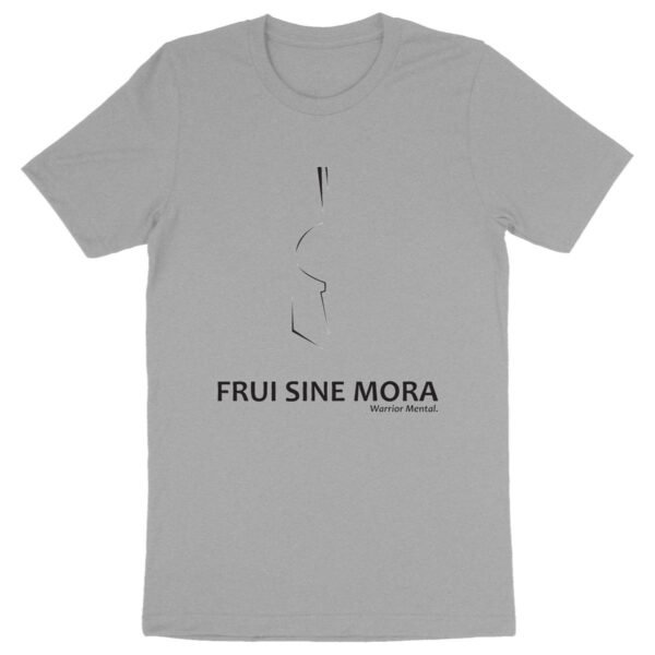 T-shirt Homme Col rond 100% Coton BIO TM042 FSM Lignes Noires - FRUI SINE MORA
