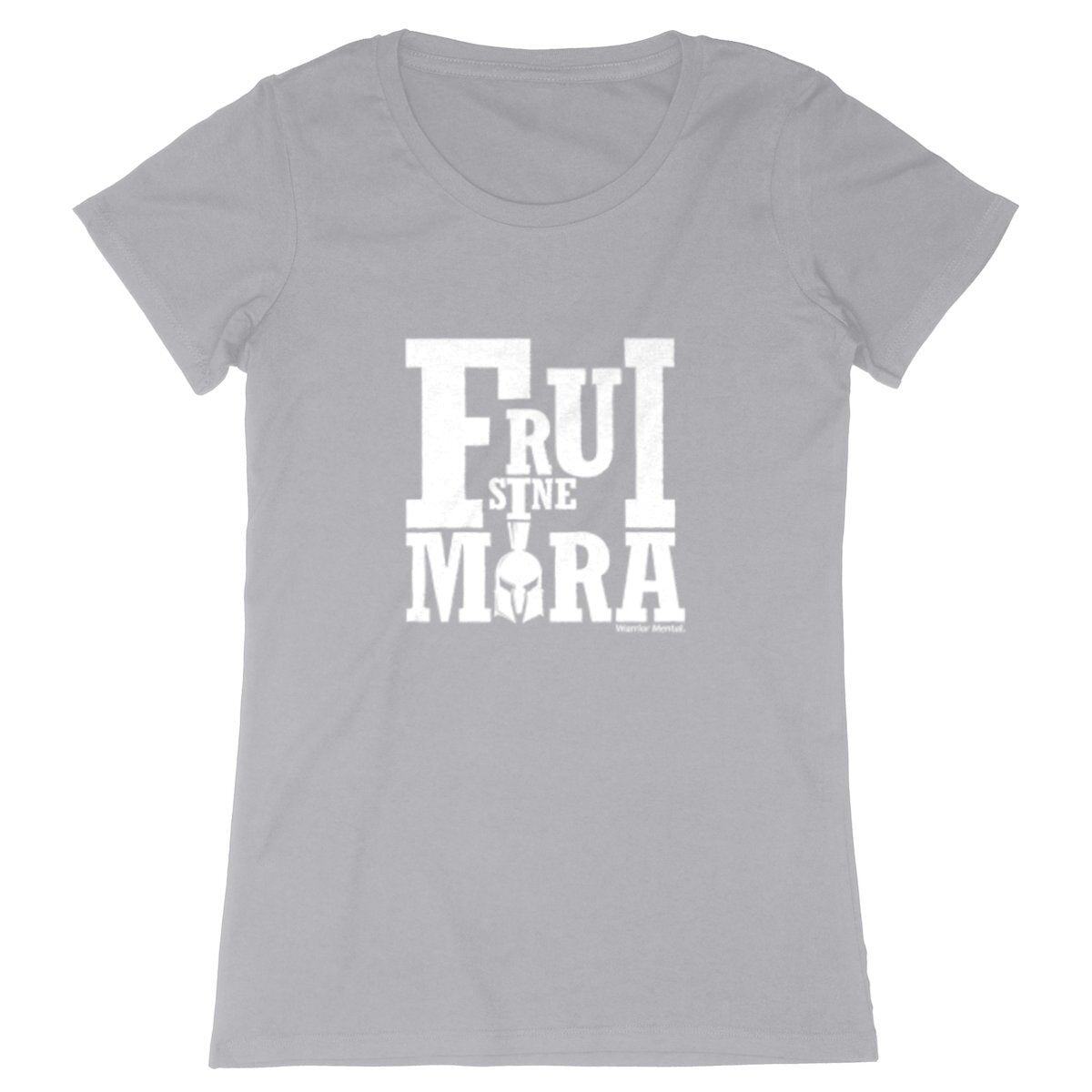 T-shirt Femme 100% Coton BIO EXPRESSER FSM Motif Blanc - FRUI SINE MORA