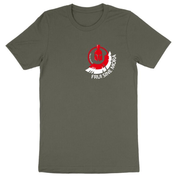 T-shirt Homme Col rond 100% Coton BIO TM042 Logo Delta - FRUI SINE MORA