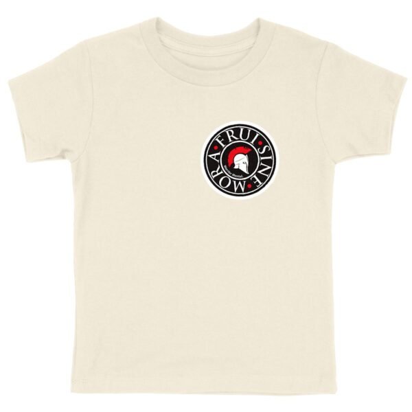 T-shirt Enfant Coton bio MINI CREATOR La Pièce CR 3PR Coeur - FRUI SINE MORA