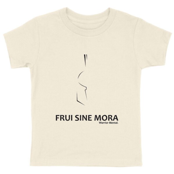 T-shirt Enfant Coton bio MINI CREATOR FSM Lignes Noires - FRUI SINE MORA