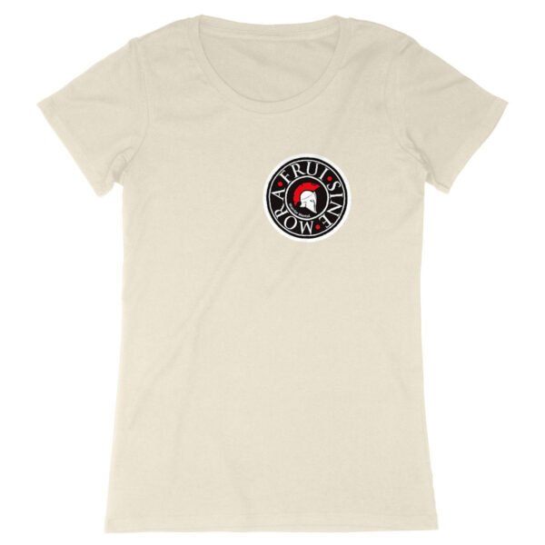 T-shirt Femme 100% Coton BIO EXPRESSER La Pièce CR 3PR Coeur - FRUI SINE MORA