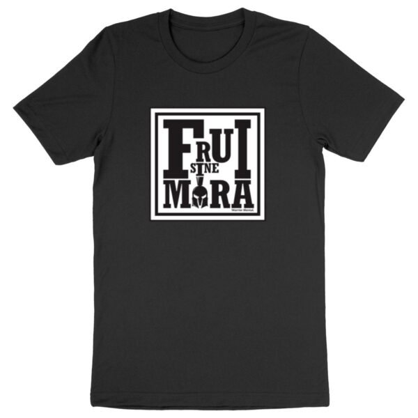 ROCKER T-shirt Unisexe FSM Cadre BW - FRUI SINE MORA